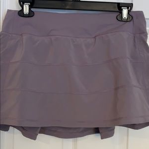 Lululemon size 6 pace rival skort